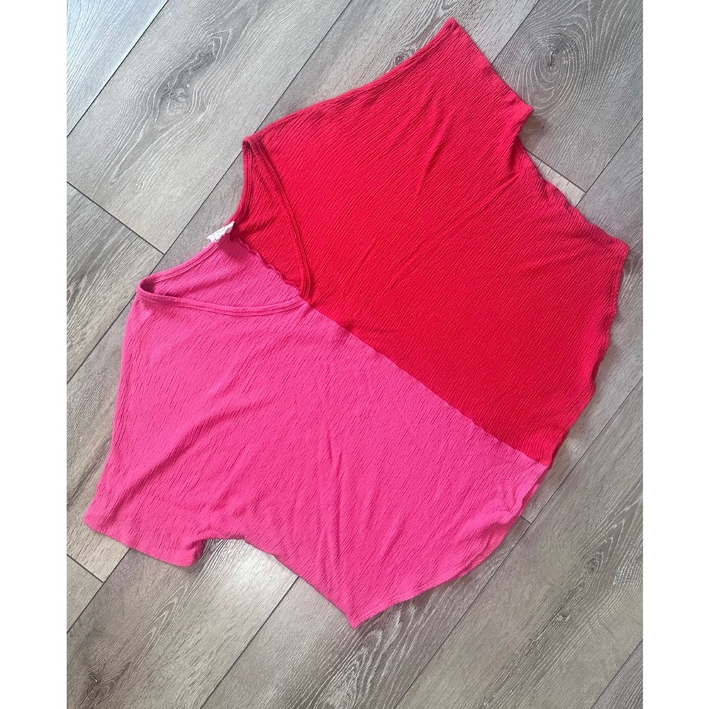 Fantastic Fawn Color Block Oversized Top *No Size Tag*